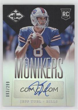 2013 Panini Limited - [Base] - Monikers Silver #186 - Jeff Tuel /299