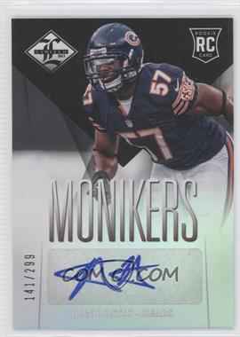 2013 Panini Limited - [Base] - Monikers Silver #194 - Jon Bostic /299