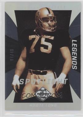 2013 Panini Limited - [Base] - Spotlight Silver #129 - Howie Long /49