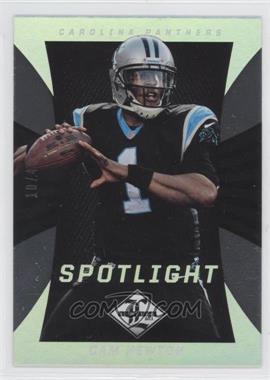 2013 Panini Limited - [Base] - Spotlight Silver #13 - Cam Newton /49