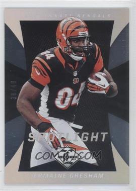 2013 Panini Limited - [Base] - Spotlight Silver #21 - Jermaine Gresham /49