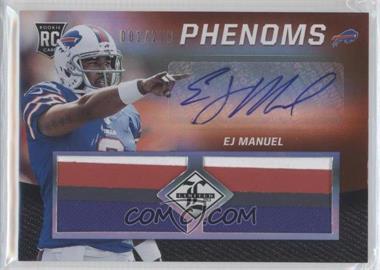 2013 Panini Limited - [Base] #209 - EJ Manuel /299