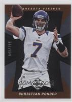 Christian Ponder #/399