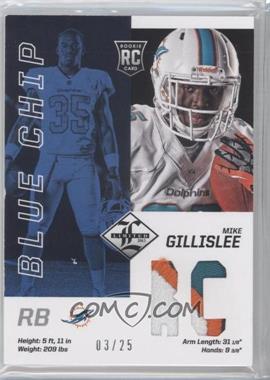 2013 Panini Limited - Blue Chip Jerseys - Prime #27 - Mike Gillislee /25