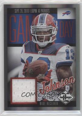 2013 Panini Limited - Game Day Materials #3 - Steve Johnson /49