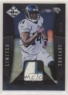 2013 Panini Limited - Limited Threads - Prime #58 - Justin Blackmon /10