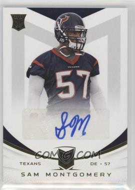 2013 Panini Momentum - [Base] - Rookie Signatures Gold #183 - Sam Montgomery /49