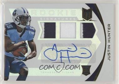 2013 Panini Momentum - [Base] - Rookie Signatures Gold #215 - Justin Hunter /49