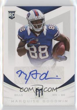 2013 Panini Momentum - [Base] - Rookie Signatures Platinum #166 - Marquise Goodwin /25