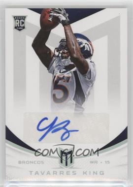 2013 Panini Momentum - [Base] - Rookie Signatures Platinum #188 - Tavarres King /25