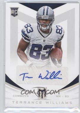 2013 Panini Momentum - [Base] - Rookie Signatures Platinum #190 - Terrance Williams /25