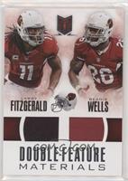 Beanie Wells, Larry Fitzgerald [EX to NM] #/149