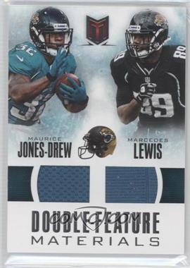 2013 Panini Momentum - Double Feature Materials #10 - Marcedes Lewis, Maurice Jones-Drew /99