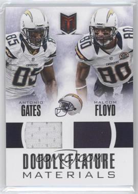 2013 Panini Momentum - Double Feature Materials #19 - Antonio Gates, Malcom Floyd /149