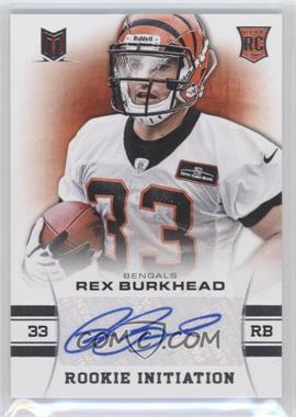 2013 Panini Momentum - Rookie Initiation - Signatures #77 - Rex Burkhead /299