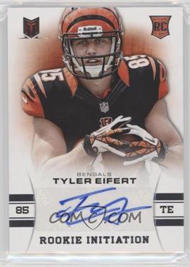 2013 Panini Momentum - Rookie Initiation - Signatures #94 - Tyler Eifert /49