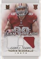 Vance McDonald #/49