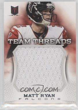 2013 Panini Momentum - Team Threads #5 - Matt Ryan /25