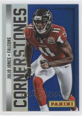 2013 Panini Monster Box - Prizm Cornerstones - Blue Prizm #22 - Julio Jones