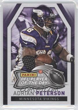 2013 Panini NFL Player of the Day - [Base] #3 - Adrian Peterson