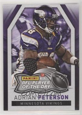 2013 Panini NFL Player of the Day - [Base] #3 - Adrian Peterson