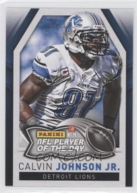 2013 Panini NFL Player of the Day - [Base] #4 - Calvin Johnson