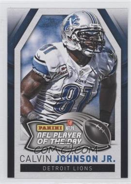 2013 Panini NFL Player of the Day - [Base] #4 - Calvin Johnson