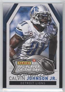 2013 Panini NFL Player of the Day - [Base] #4 - Calvin Johnson