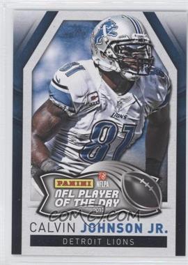 2013 Panini NFL Player of the Day - [Base] #4 - Calvin Johnson