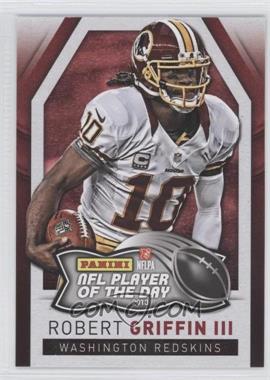 2013 Panini NFL Player of the Day - [Base] #9 - Robert Griffin III