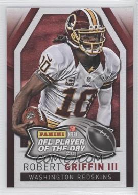 2013 Panini NFL Player of the Day - [Base] #9 - Robert Griffin III