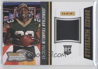 2013 Panini NFL Player of the Day - Rookie Materials #1 - Johnathan Franklin