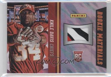 2013 Panini National Convention - Rookie Materials Football Gloves - Lava Flow #18 - Knile Davis