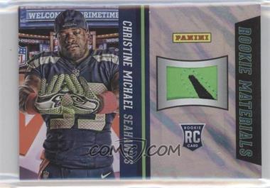2013 Panini National Convention - Rookie Materials Football Gloves - Lava Flow #3 - Christine Michael