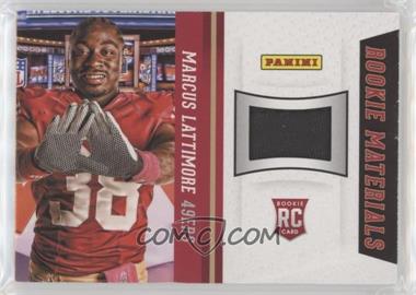 2013 Panini National Convention - Rookie Materials Football Gloves #22 - Marcus Lattimore