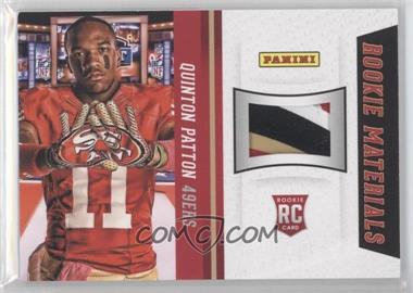 2013 Panini National Convention - Rookie Materials Football Gloves #28 - Quinton Patton