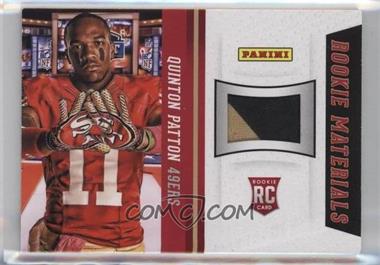 2013 Panini National Convention - Rookie Materials Football Gloves #28 - Quinton Patton