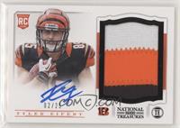 Rookie Signature Materials - Tyler Eifert #/25