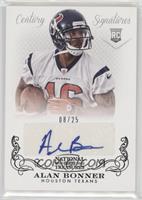 Rookie Signatures - Alan Bonner #/25