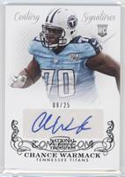 Rookie Signatures - Chance Warmack #/25