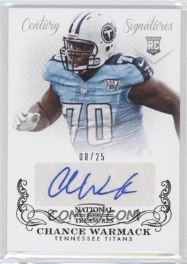 2013 Panini National Treasures - [Base] - Century Black #256 - Rookie Signatures - Chance Warmack /25