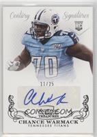 Rookie Signatures - Chance Warmack #/25