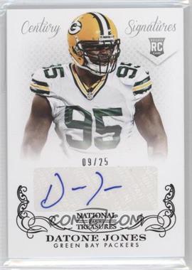 2013 Panini National Treasures - [Base] - Century Black #268 - Rookie Signatures - Datone Jones /25