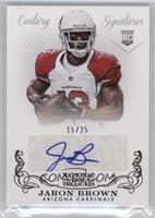 Rookie Signatures - Jaron Brown #/25