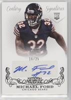 Rookie Signatures - Michael Ford #/25