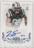 Rookie Signatures - Zach Sudfeld #/5