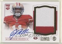 Rookie Signature Materials - Quinton Patton #/49