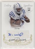 Rookie Signatures - Kerwynn Williams #/49