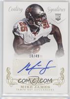 Rookie Signatures - Mike James #/49