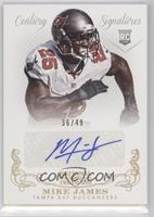 Rookie Signatures - Mike James #/49